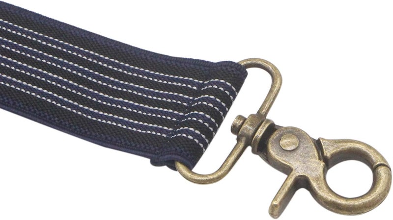 Timiot Mens Suspender 4 Swivel Strong Hooks Adjustable Braces Elastic Comfortable X Style Heavy Duty Strap - Image 3